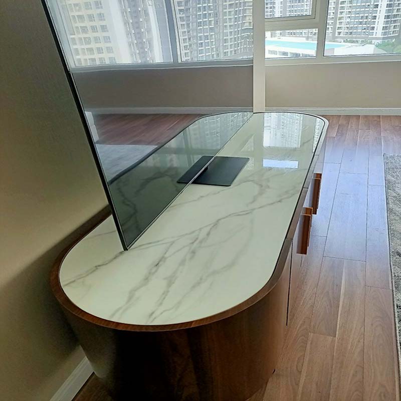 Đá hoa cương bếp p0098 granite trắng sứ ý